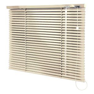 Persiana Horizontal Dourada - 1,30m Larg X 1,30m Alt - Alumínio 25mm - Persianet