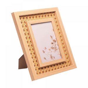 Porta Retrato de Mdf com Treliça 15cm X 20cm - Lyo