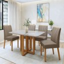 Amêndoa Clean/Off White/Animale Bege