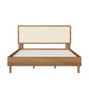 Ver imagem 6 de Kit Cama Queen 2 Mesas Cabeceira Palhinha Oslo Hanover 27056