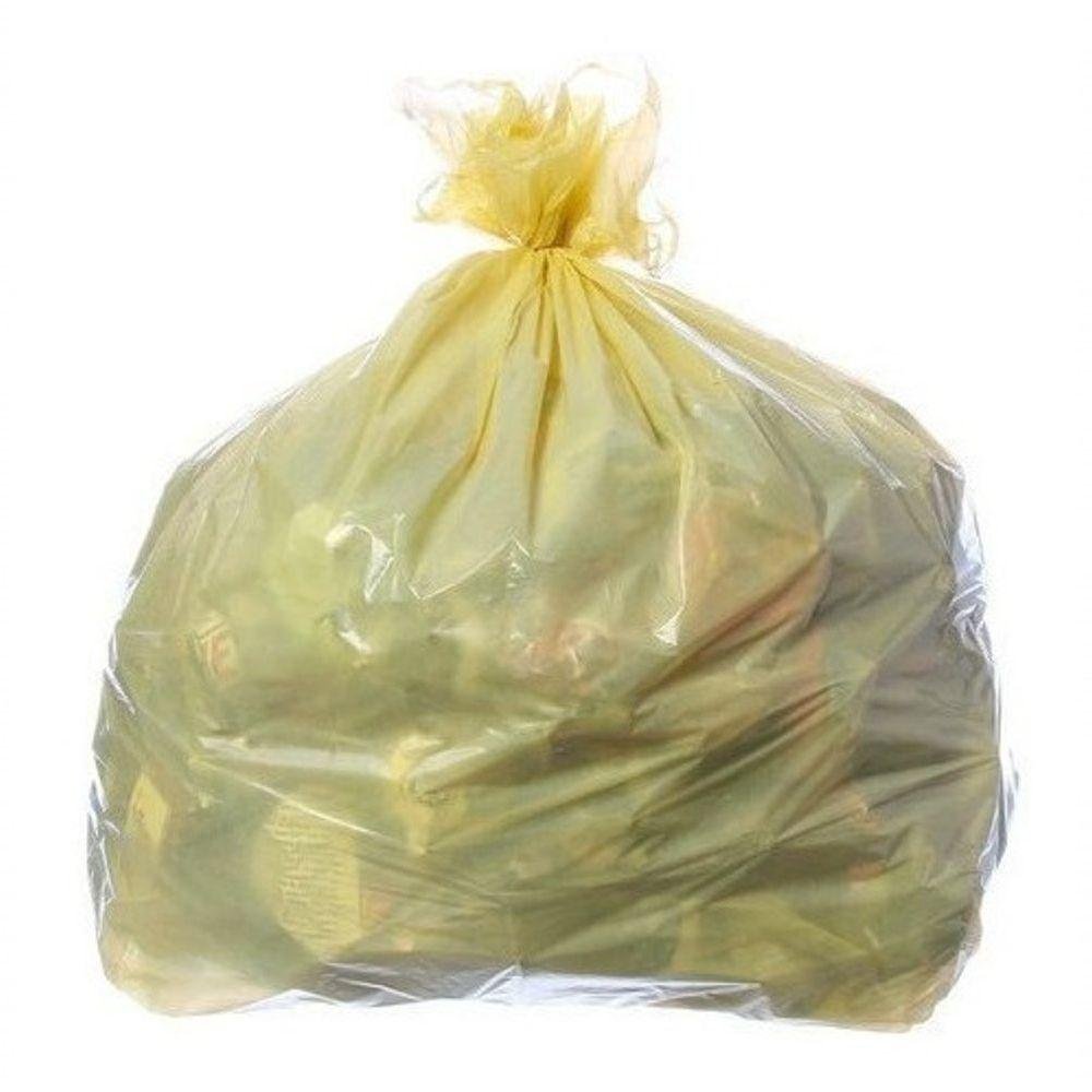 Saco para Lixo Amarelo Reforçado 30 Lt com 50 Uni - 1