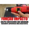 Kit Furadeira de Impacto 127V 3/8 - 560W C/Maleta e 9 Brocas - Laranja - 220V - 7
