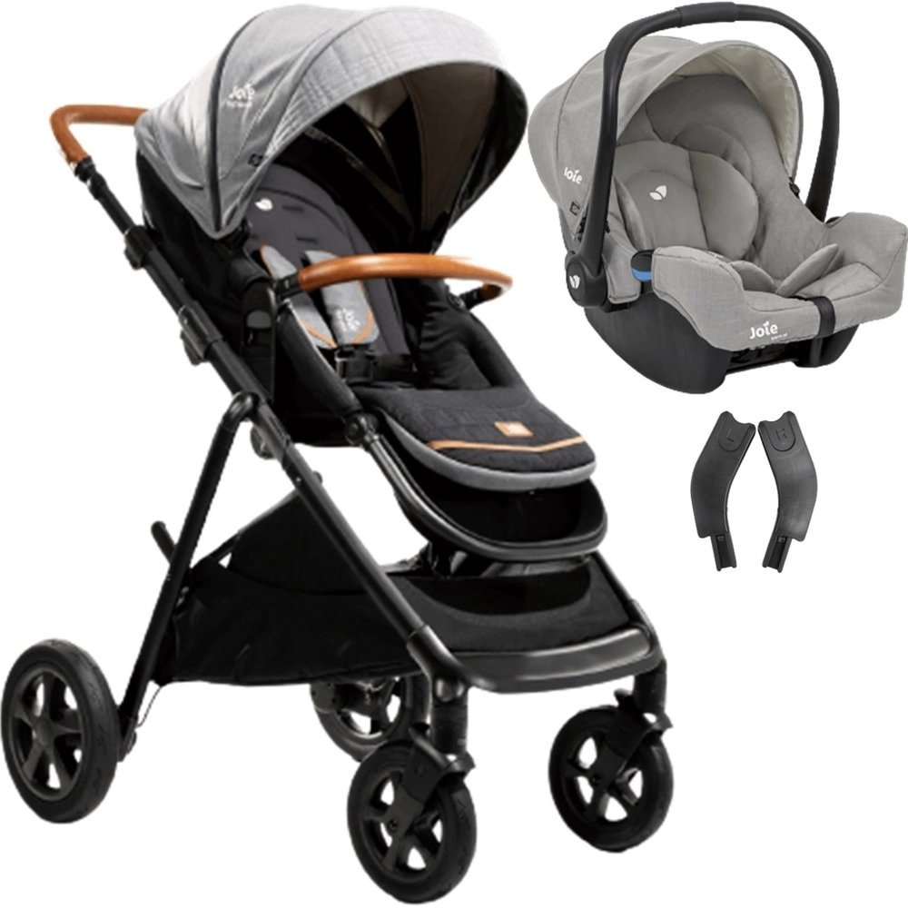 CARRINHO DE BEBE AERIA COM BEBE CONFORTO CARBON - JOIE | MadeiraMadeira