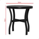 Ver imagem 7 de Kit 2 Espreguiçadeiras para Piscina Alumínio e Mesa de Apoio Ripada Alumínio