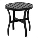 Ver imagem 6 de Kit 2 Espreguiçadeiras para Piscina Alumínio e Mesa de Apoio Ripada Alumínio