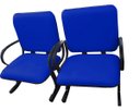 Ver imagem 1 de 02 Cadeiras para Escritório até 250kg Azul