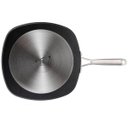 Ver imagem 3 de Frigideira Grill Preta Matte Infinity Chefs Vita Bergner 28 Cm