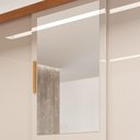 Ver imagem 6 de Guarda Roupa Casal 3 Portas Bianchi Turim Nature e Off White