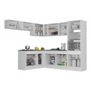 Ver imagem 3 de Armário De Cozinha Completa De Canto Mp2105.891 Branco