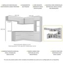 Ver imagem 5 de Armário De Cozinha Completa De Canto Mp2105.891 Branco