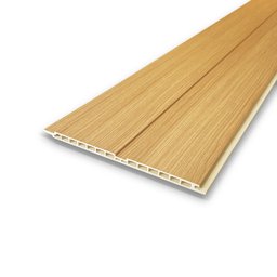 Painel Ripado Wpc Interno Lambri Liso Cor: Freijó 290cm X 19,8cm (0.58m²) - 3