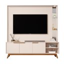 Ver imagem 4 de Home para TV 80" Tucumã 1.8 Off White com LED JB Bechara