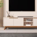Ver imagem 2 de Home para TV 80" Tucumã 1.8 Off White com LED JB Bechara