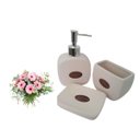 Ver imagem 2 de Saboneteira Jogo de Banheiro de Cerâmica Le Bain 03 Peças