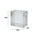 Ver imagem 5 de Tijolo de Vidro 19 X 19 X 8 Cm Estrela Dupla Translúcido 06 Unidades Tradestar