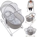 Ver imagem 2 de Berço Moises Cadeira Automatico Mastela 360 4 em 1 Macaquinho