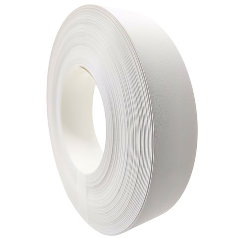 Fita de Borda Abs para Mdf Branco Tx Fosco 33mm X 1mm X 20m Moveis Acabamento Revestimento Resistent