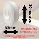 Ver imagem 3 de Fita de Borda Abs para Mdf Branco Tx Fosco 33mm X 1mm X 20m Moveis Acabamento Revestimento Resistent