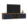 Rack Suspenso TV até 60 polegadas Torrens Freijo/Azul Navy Ac - 3