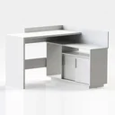 Ver imagem 3 de Mesa para Escritório Mega Office Branco 111cm