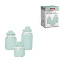 Ver imagem 4 de Pote hermético lace para armazenar alimentos com 3 peças