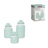 Pote hermético lace para armazenar alimentos com 3 peças - 4