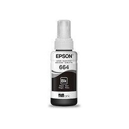 TINTA EPSON T664120AL T664120 T664 PRETO | L200 L220 L110 L355 L555 L396 L455 L365 | ORIGINAL 70ML - 1