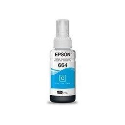 TINTA EPSON T664220AL T664220 T664 CIANO | L200 L396 L110 L355 L555 L455 L365 L220 | ORIGINAL 70ML - 1