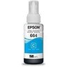 TINTA EPSON T664220AL T664220 T664 CIANO | L200 L396 L110 L355 L555 L455 L365 L220 | ORIGINAL 70ML - 1