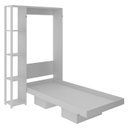 Ver imagem 7 de Cama Retratil De Parede Solteiro CM8013 Branco Tecno Mobili