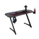 Ver imagem 1 de Mesa Gamer Rgb Eaglex Series Z Mousepad Antiderrapante - Preto