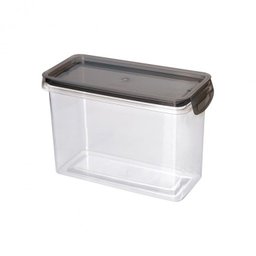 Jogo 3 Potes Mantimento Acrílico Hermético e Plástico Cristal - Plasútil - 3