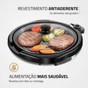 Ver imagem 2 de Grill Redondo Mondial Smart Grill com Revestimento Antiaderente 1200w Preto 220v - G-04