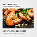 Ver imagem 3 de Grill Redondo Mondial Smart Grill com Revestimento Antiaderente 1200w Preto 220v - G-04