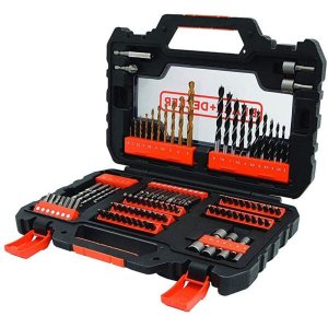 Jogo 104 Peças para Furar e Parafusar A7230-XJ Black & Decker 01 kit