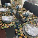Ver imagem 2 de Kit 30 Guardanapo em Jacquard Branco 40x40cm - Atacado