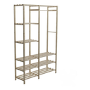 Ver imagem 1 de Arara Dupla Organizadora 6 Prateleitas Sapateira Rustica