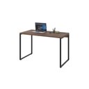 Ver imagem 3 de Mesa Office 120X60X75Cm Nogal / Est.Preta Nogal / Est.Preta