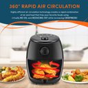Ver imagem 2 de Elite Gourmet Eaf0201x Fritadeira Elétrica Compacta 0,95l Preto