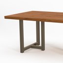 Ver imagem 4 de Mesa Área Externa Domman Alumínio Bege 180cm