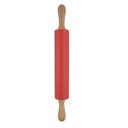Ver imagem 3 de Rolo Culinário de Silicone Vermelho para Massas com Cabo de Madeira