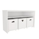 Ver imagem 1 de Rack Organizadores Infantil Matilda MDF 119cm Branco Woodcore