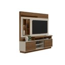 Ver imagem 2 de Home P/ Tv até 60 Pol Eldorado C/ 2 Portas e 2 Prateleiras 181x200cm Nature/off White - Linea