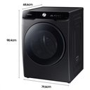 Ver imagem 5 de Lava E Seca Samsung 18Kg WD18T6500GV