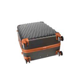 Mala de Viagem Polo King Marseille M1 c/ Cadeado - Tam G - Cinza - 9