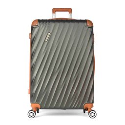 Mala de Viagem Polo King Marseille M1 c/ Cadeado - Tam G - Cinza - 1