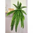 Ver imagem 4 de Planta Artificial Cultivo Samambaia Exótica Ornamental 1,10m