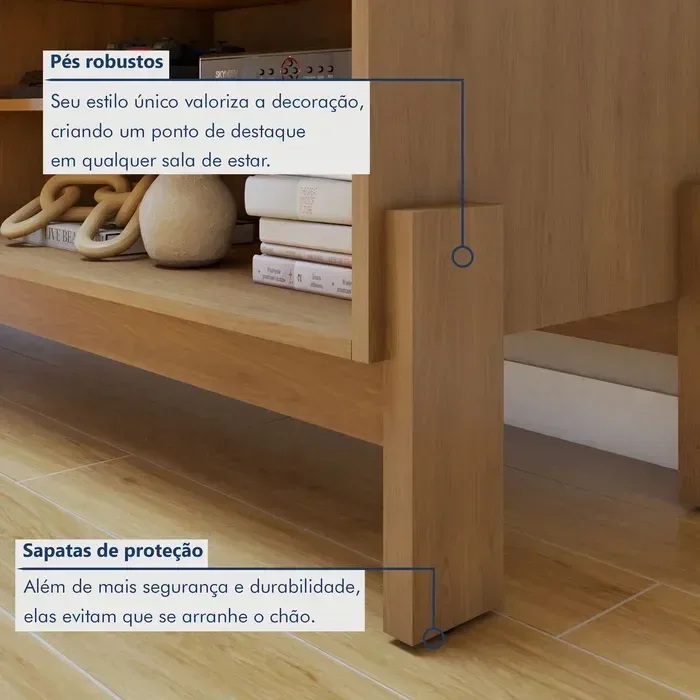 Ver imagem 5 de Rack Ouro Preto Cinamomo