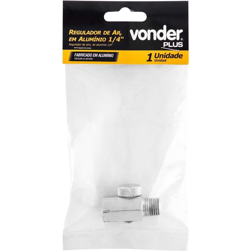 Regulador de Ar em Alumínio 1/4" Vonder Plus - 5