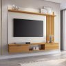Painel Para TV Lets Cinamomo Off White - HB Móveis - 2